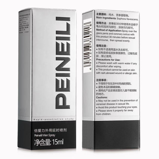 Pirelli 15ml Men's External Delay Spray     Take Control of Time  Last Longer