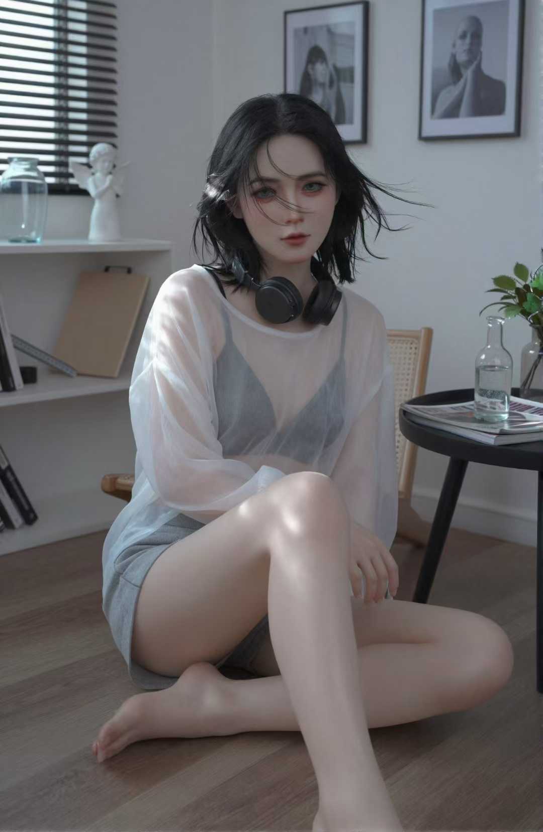 Experience True Realism: The Intelligent Doll with Automatic Heating, Clutching Grip & Real-Time Voice Moans