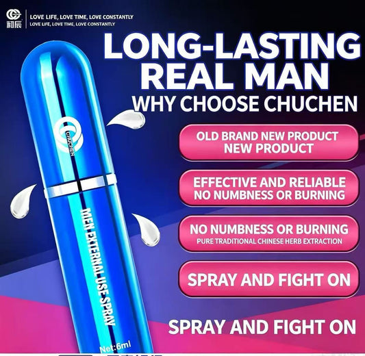 Chuchen Best-Selling Delay Spray  Effectively extends men's stamina by 30–60 minutes