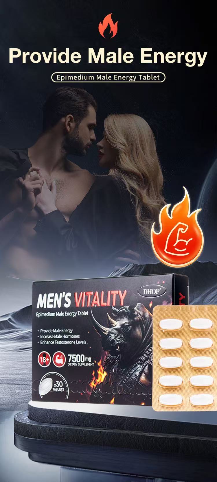 Epimedium Male Energy Tablets