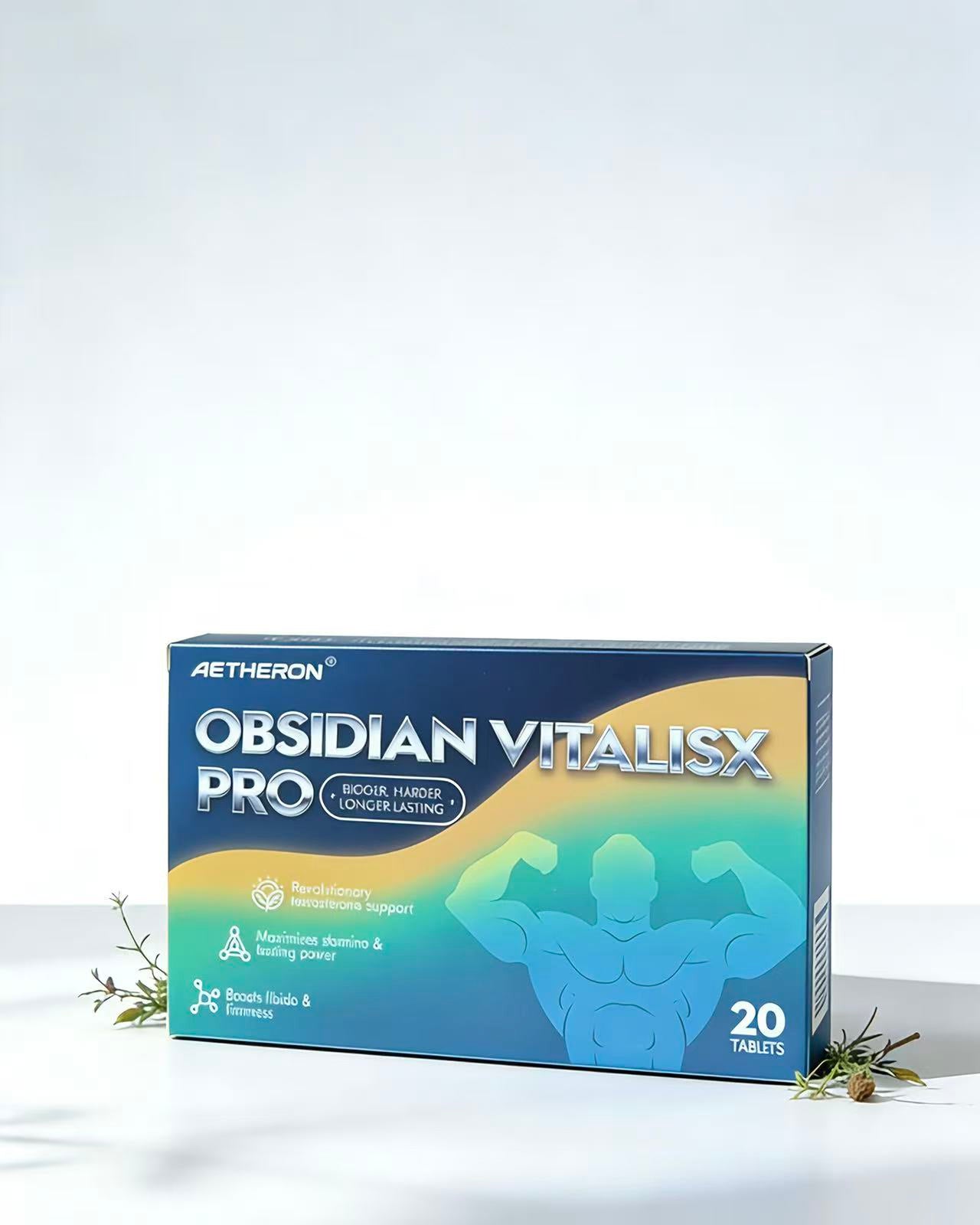 Obsidian Vitalisx Pro    Want to get bigger, harder, and last longer?