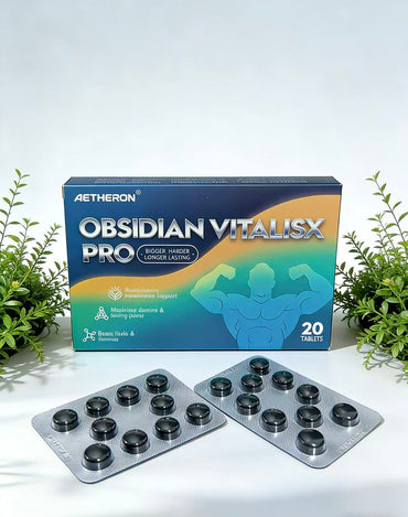 Obsidian Vitalisx Pro    Want to get bigger, harder, and last longer?